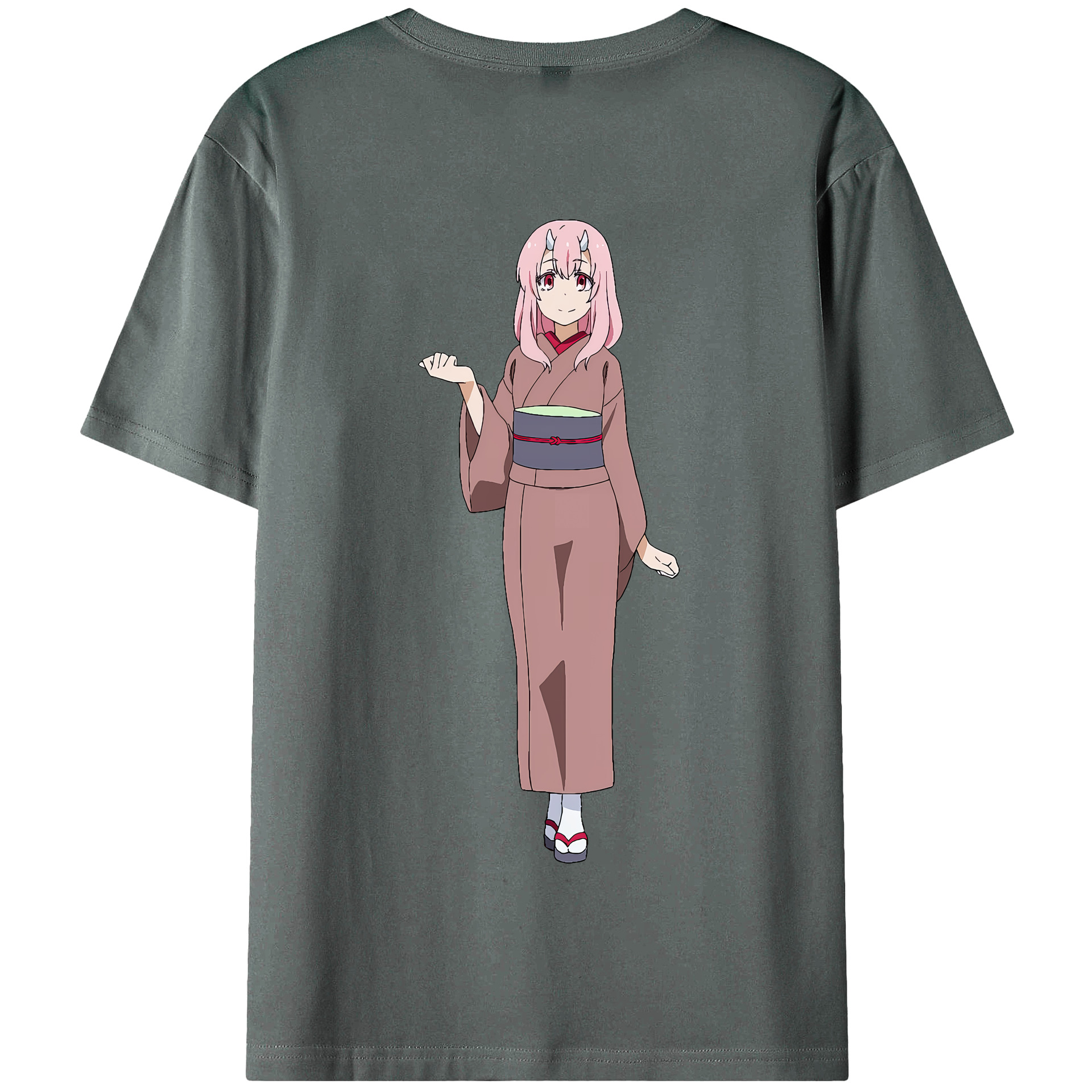 （画像用） 転スラ Regarding Reincarnated to Slime 綿100％半袖Tシャツ（背面プリント）